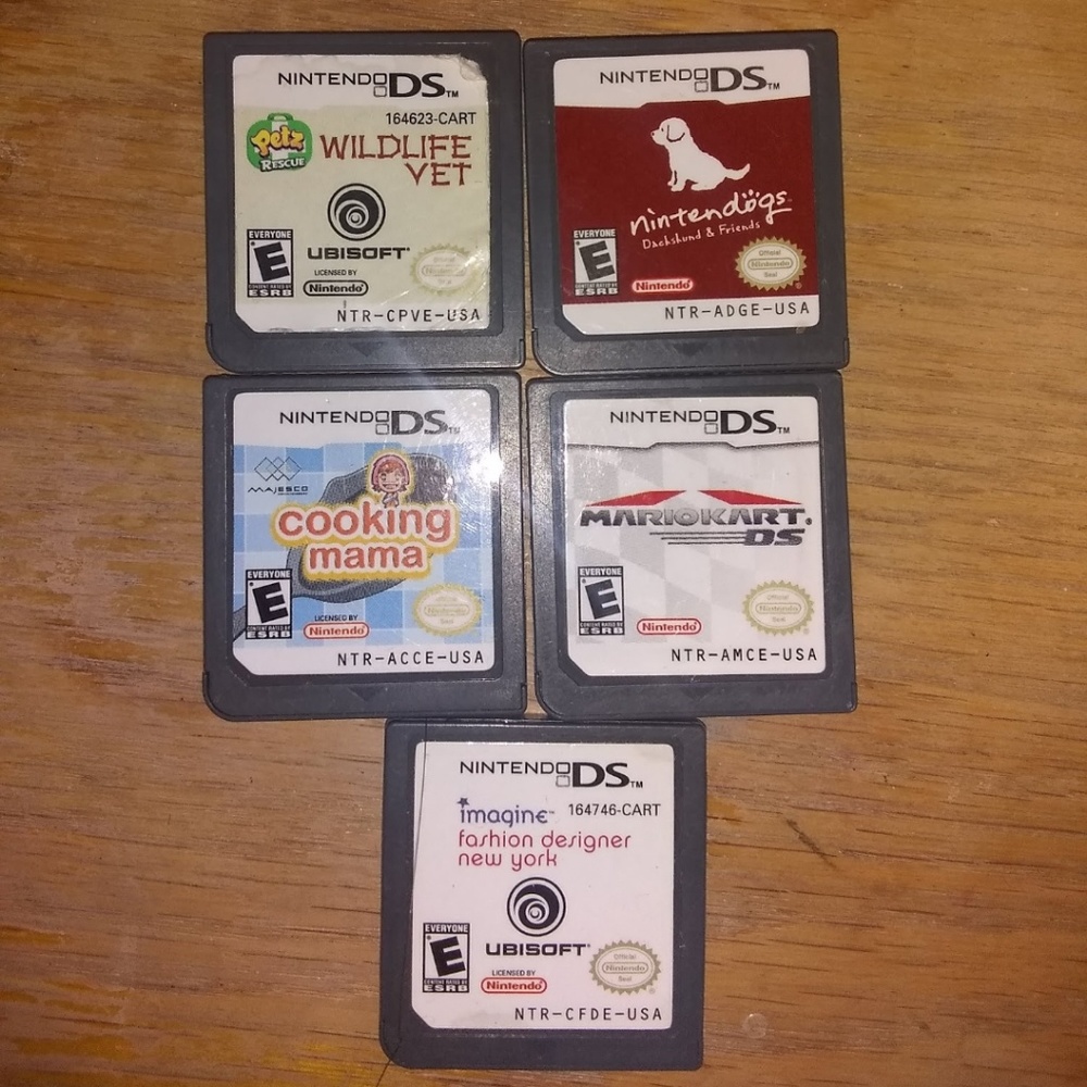 Nintendo DS assorted games
